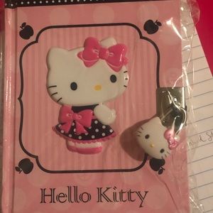 Small notebook with lock and key